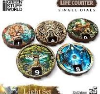 Life counters - Light Set Green Stuff World